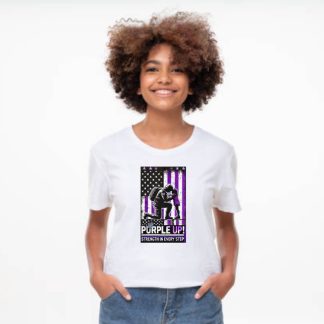 Female Purple Up! Tee