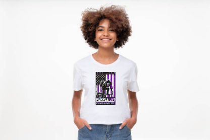 Female Purple Up! Tee