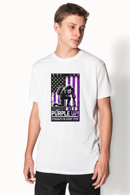 Purple UP T-Shirt - Image 2